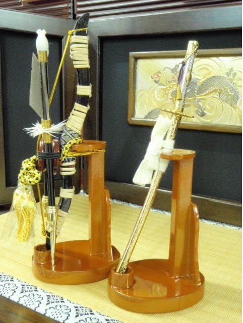 大越忠保作展示品特価50巾 上杉謙信 収納兜飾り 五月人形